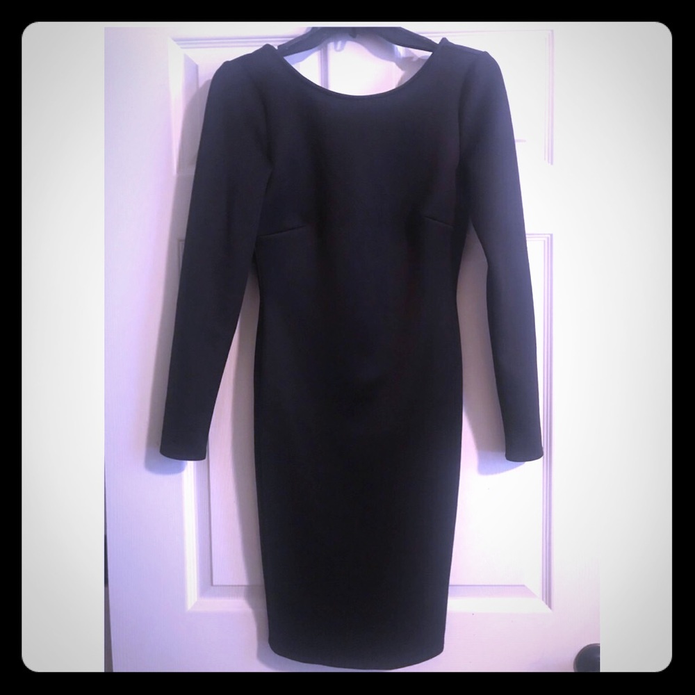 Kardashian Kollection black evening dress